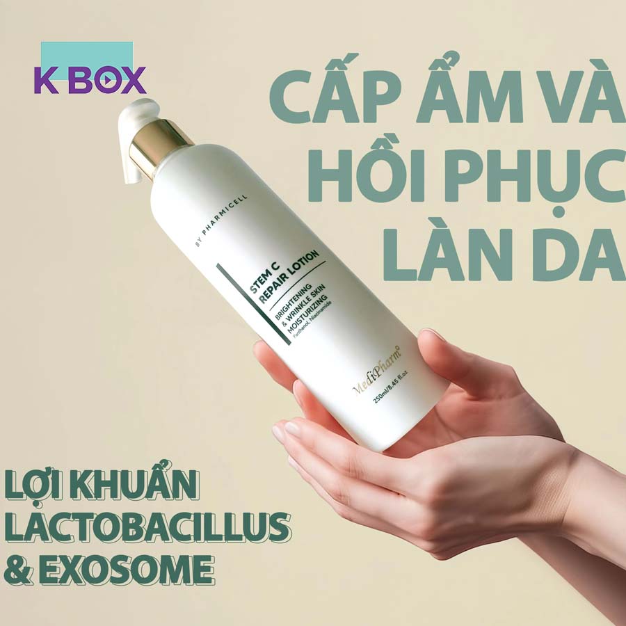 Toner Tế Bào Gốc Medipharm Stem C - Dưỡng Ẩm, Tăng Sinh Collagen, Cải Thiện Đàn Hồi Sau Treatment