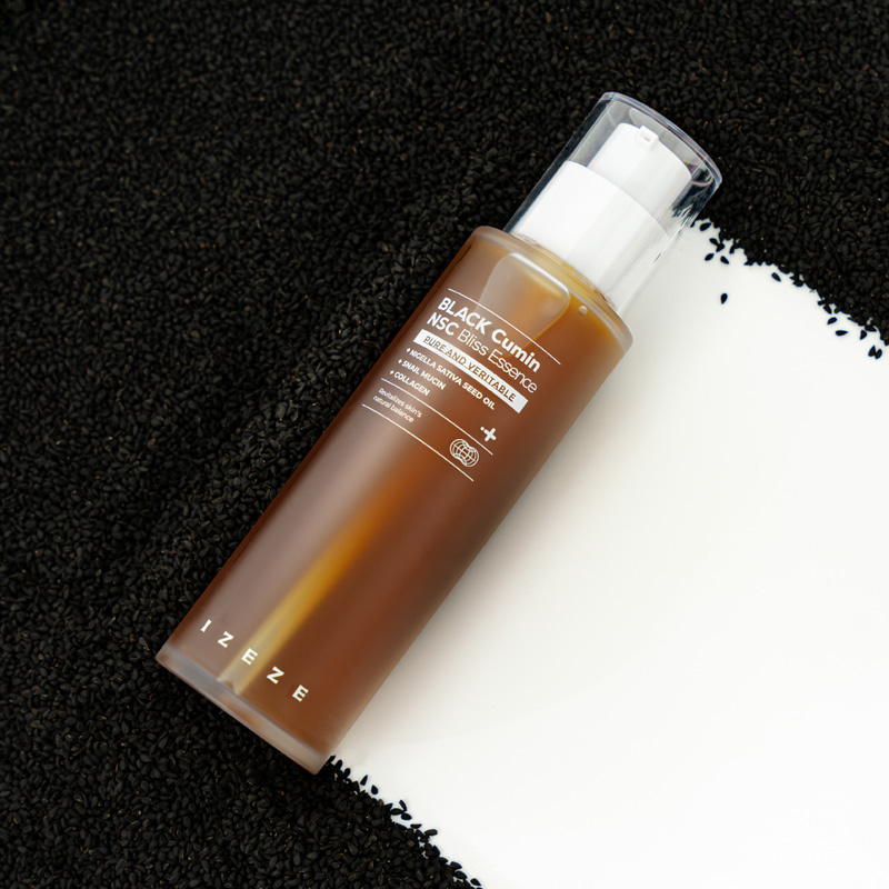 Izeze Black Cumin NSC Bliss Essence – Tinh chất dưỡng da chiết xuất Black Cumin, cấp ẩm và nuôi dưỡng da