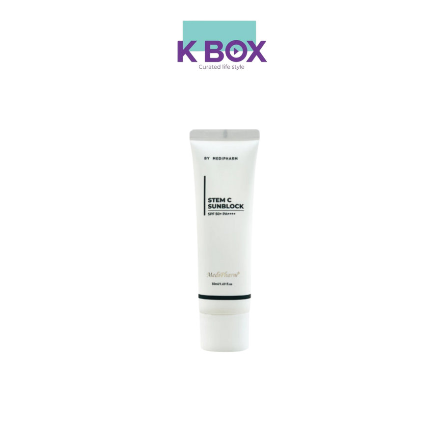 Kem Chống Nắng Medipharm Stem-C Sunblock SPF 50+ PA++++ - Chống Nắng Mỏng Nhẹ, Chống Lão Hóa, Bảo Vệ Tế Bào Da